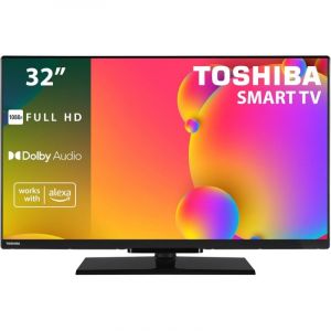 TV Toshiba LED 32LV3563DG 32" Full HD Smart TV HDR WIFI Alexa Google USB HDMI