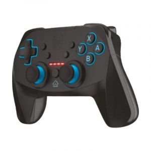 Manette sans fil Snakebyte Noir Switch Switch2 Turbo Vibration + 2 jeux Schtroumpfs