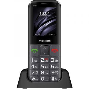 Maxcom Comfort MM730 Téléphone pour personnes âgées Noir