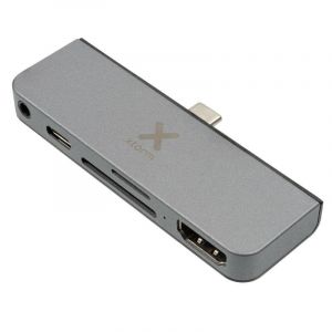 Xtorm Hub USB-C 5-en-1 Aluminium Gris