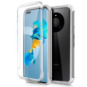 Coque en silicone transparente arrière et avant 3D cool pour Huawei Mate 40 Pro / 40 Pro Plus