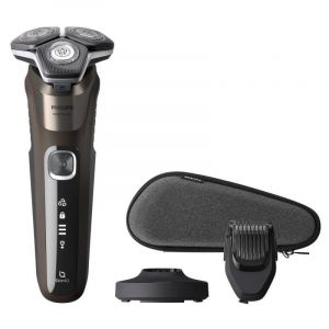 Rasoir pour Visage Philips Shaver Series 5000 S5886/38 Sans Fil 60min Sec et Humide 3 T&ecirc;tes