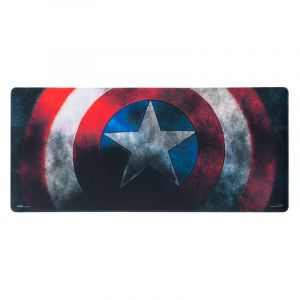 Erik Gaming Tapis de souris XL Marvel Captain America Bouclier