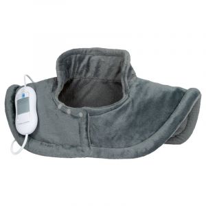 Proficare Snh3097 Couverture thermique pour le cou et les épaules Coussin chauffant électrique 3 réglages de température