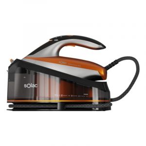 Station de repassage vapeur Solac Optima Center 3010 3000W 7 bars 1,5L Vert Orange