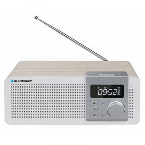 Radio portable Blaupunkt PP14BT FM Bluetooth 6W USB MicroSD blanc bois