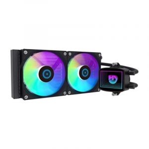 Système de Refroidissement Liquide Hiditec LQ240 240mm 2 Ventilateurs ARGB PWM Aluminium Teflon