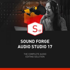 Logiciel d'enregistrement et de mastering numérique Magix SOUND FORGE Audio Studio 17 Edition