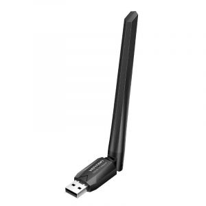 Adaptateur WiFi USB Vention KDUB0 650 Mbps avec antenne externe 5 dBi et pilotes inclus