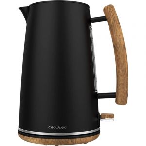 Cecotec Thermosense 400 Bouilloire Woody Noire 1,7L 3000W Noir