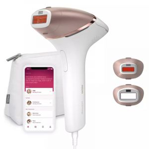Philips Lumea Prestige BRI945/00 épilateur léger Rose, Blanc