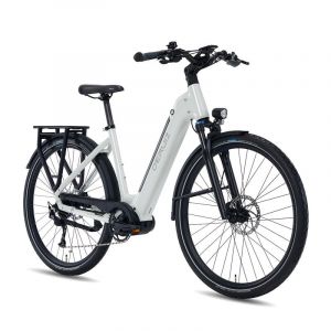 Vélo de randonnée électrique DERUIZ Mica-G 2025 28" 644Wh Moteur central Blanc