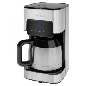 Cafetiere Goutte &agrave; goutte ProfiCook KA 1191 1,2L programmable inox 900W thermos