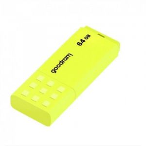 Cl&eacute; USB GoodRam UME2 64GB Jaune USB 2.0 Capuchon antid&eacute;rapant
