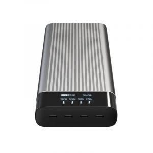 Batterie externe HYPER HJ245B 27 000 mAh Argent