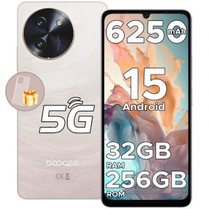 Smartphone Doogee Note 59 Pro 32 Go RAM 256 Go 5G Android 15 Écran 120 Hz NFC