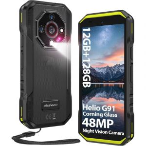 Ulefone Armor X32 12 Go RAM 128 Go Triple cam&eacute;ra Vision nocturne IP69K 5500 mAh