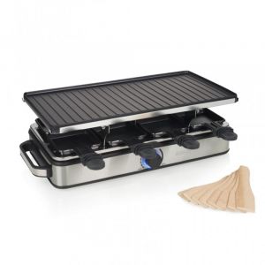 Princess Appareil à raclette 162645 pour 8 personnes avec grill Deluxe