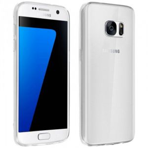 Étui de protection en silicone souple ultra-mince transparent Avizar pour Samsung Galaxy S7