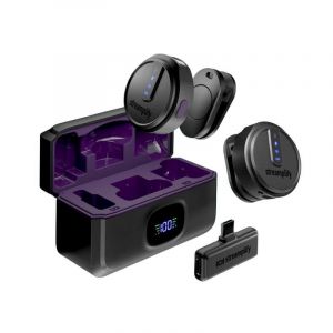 Microphone Streamplify MIC GO USB-C omnidirectionnel sans &eacute;clairage, r&eacute;duction de bruit