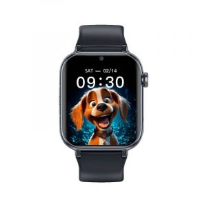 Montre connectée MaxCom FW59 4G GPS SIM avec appels vidéo, bouton SOS, appareil photo, montre enfant, noire