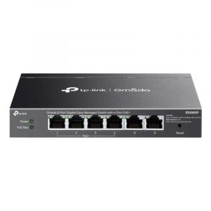 Commutateur TP-Link Omada ES206GP Gestionné 6 Ports Gigabit Ethernet PoE Montable