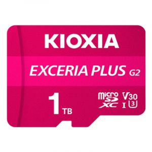 MicroSDXC Kioxia 1 To Classe 10 UHS-I V30 avec adaptateur