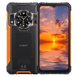 Cubot KingKong Ace 2 6 Go/128 Go 5100 mAh NFC 90 Hz Android 14 Double SIM Noir/Orange