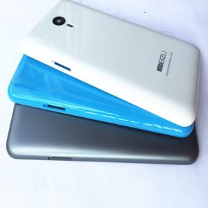 Coque arri&egrave;re de remplacement blanche pour Meizu M2 Mini (et non une coque de protection).