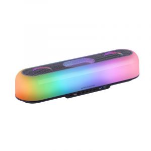 Mars Gaming MSB-ORB Enceinte portable + Barre de son Bluetooth RGB 5.3 360º 20W Noir
