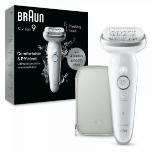 &Eacute;pilateur Braun Silk-&eacute;pil 9 9-011 40 pincettes MicroGrip Wet&Dry Massage