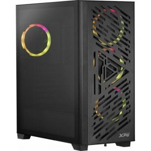 Boîtier XPG LANDER 501 Midi Tower PC Noir ATX EATX ITX SPCC Verre Trempé