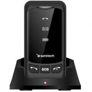 Telephone mobile Sunstech CELT25BK 4G Dual SIM ecran 2.8" SOS USB-C