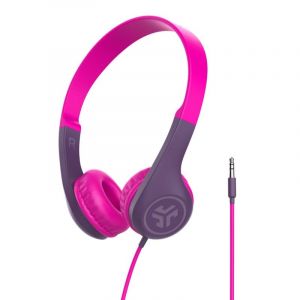 Auscultateurs infantiles JLab JBuddies Pro avec cape 85 dB noir/rose