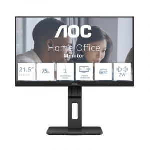&Eacute;cran PC AOC E2 22E2UMF 21,5" Full HD 75Hz VA USB Haut-parleurs R&eacute;glable
