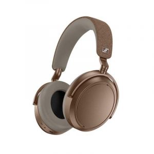 Auriculaires Sennheiser Momentum 4 sans fil Bluetooth avec R&eacute;duction de Bruit, microphone et autonomie 60 h, couleur marron
