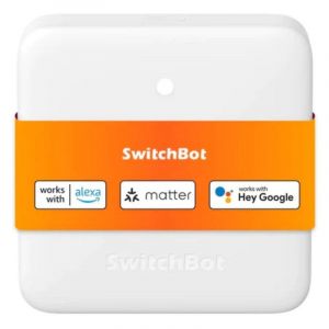 SwitchBot Hub Mini Matter Enabled Blanc Monté sur Mur Wi-Fi IR Wireless