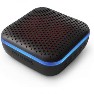 Philips TAS2505B/00 Enceinte Bluetooth portable avec lumi&egrave;res LED R&eacute;sistant &agrave; l'eau Noir
