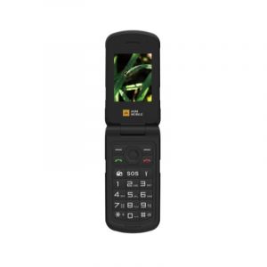 T&eacute;l&eacute;phone portable AGM M10 Flip 4G double SIM noir, certifi&eacute; MIL-STD-810H, batterie 1200 mAh, Bluetooth 5.0