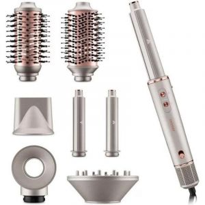 S&egrave;che-cheveux Ionique Zelmer ZHL1450 1400W 3 Temp&eacute;ratures 2 Vitesses avec Diffuseur Argent