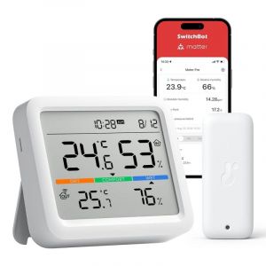 Estación Météorologique SwitchBot Meter Pro 5 en 1 avec Capteur Extérieur