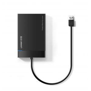Boîtier Ugreen 30847 2,5″ SATA USB 5 Gbit/s noir avec prise en charge de 6 To