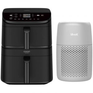 Friteuse à air Cosori Turbo Tower Chef Edition + purificateur d'air Levoit Core Mini Pro