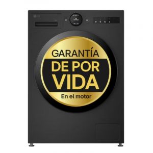 Lavadora LG F4X7009TBB 9 kg Carga Frontal 1400 rpm A Negra Wi-Fi AI Direct Drive TurboWash