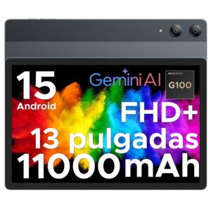 Tablette Doogee Tab E3 Pro 13″ 256 Go 4G Android 32 Go RAM Noir/Gris/Or