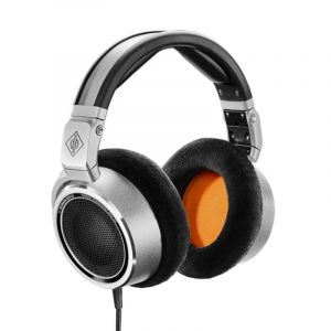 Casque Neumann NDH 30 filaire jack 3,5 mm pour studio et sc&egrave;ne, aluminium noir
