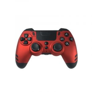 STEELPLAY - SLIM PACK - MANETTE SANS FIL - ROUGE RUBIS (PS4)