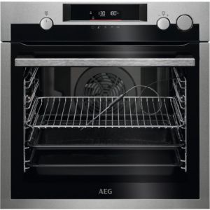 Four à vapeur Aeg Bss578271m série 7000 Steamcrisp Inox avec pyrolyse classe A+