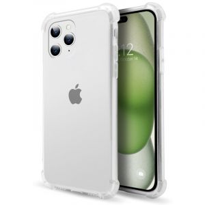 Coque antichoc transparente PcCom Essential pour iPhone 15 Pro Max