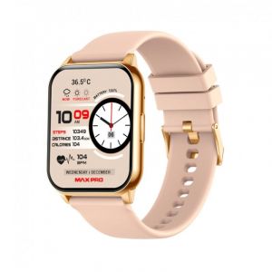 Montre connectée Bluetooth Maxcom FW25 Arsen Pro 1,96″ IPS Gold + Suivi de la santé